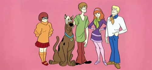 Velma, Scooby Doo, Shaggy, Daphne und Freddy