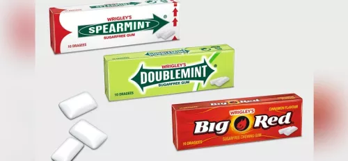 Wrigleys Spearmint, Doublemint und Big Red
