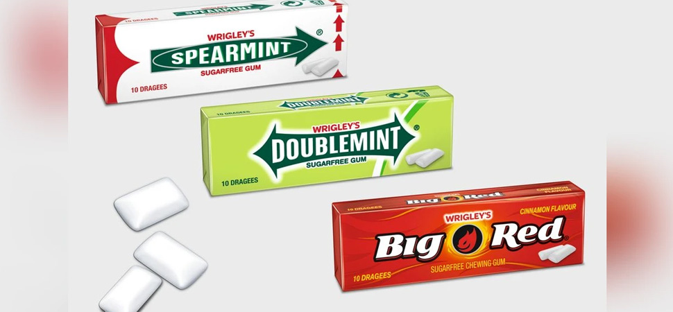 Wrigleys Spearmint, Doublemint und Big Red
